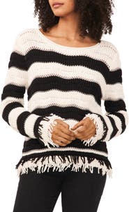 Vince camuto deals striped sweater