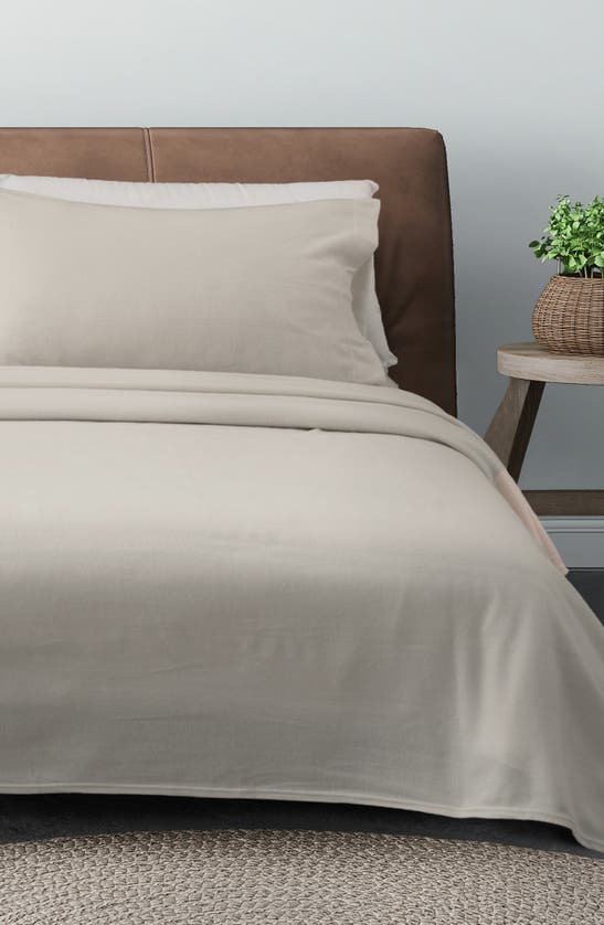 Woven & Weft Super Soft Extra Plush Fleece Sheet Set In Ivory