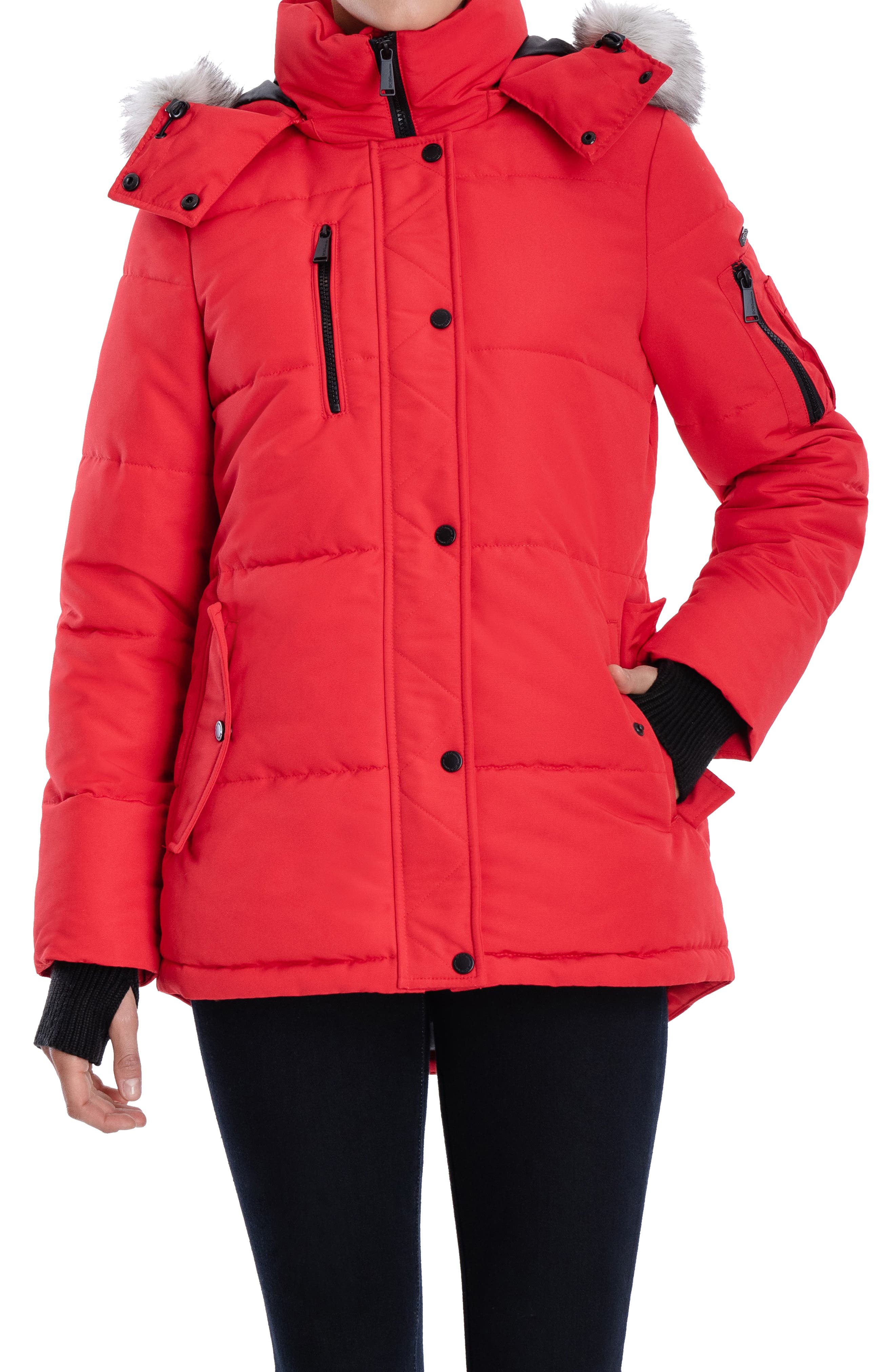 bcbgeneration puffer jacket