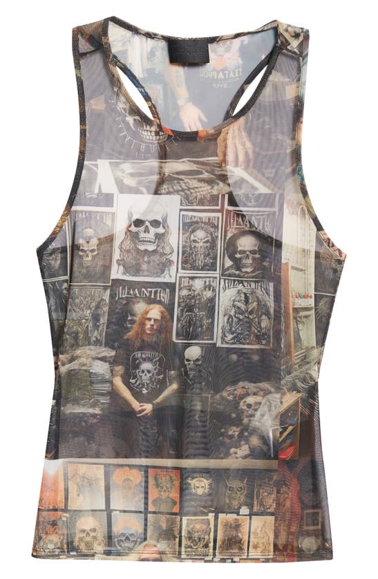 Shop Puppets And Puppets Metal Friends Mesh Racerback Tank