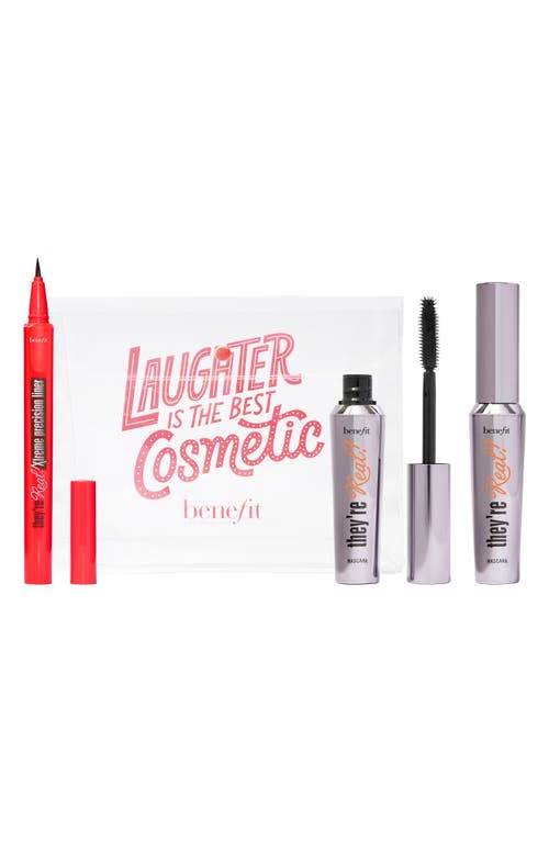 Benefit Cosmetics Line & Lash Haul Mascara & Eyeliner Set $80 Value in Black