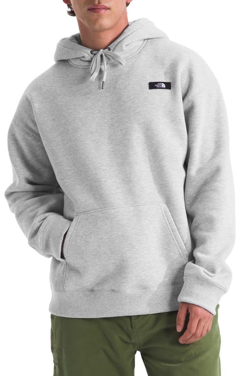 Shop The North Face Heavyweight Graphic Hoodie In Tnf Light Grey Heather