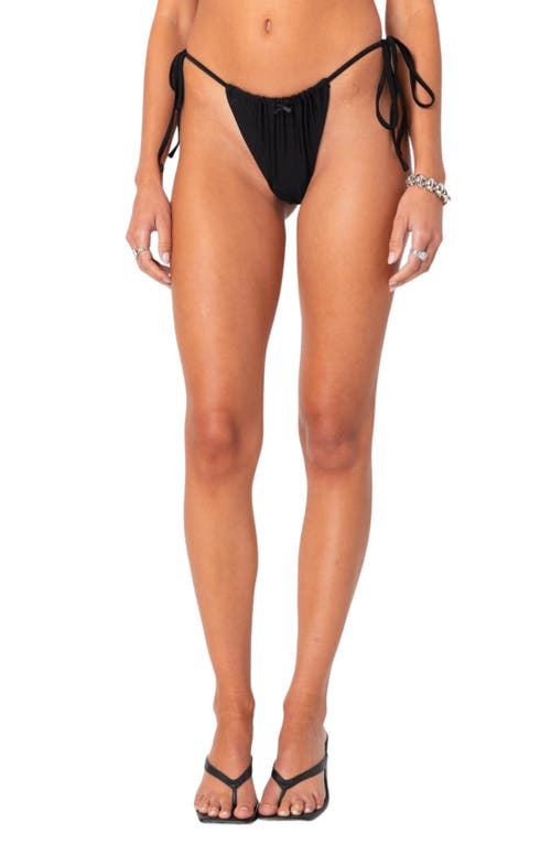 EDIKTED EDIKTED DARLING SIDE TIE BIKINI BOTTOMS 