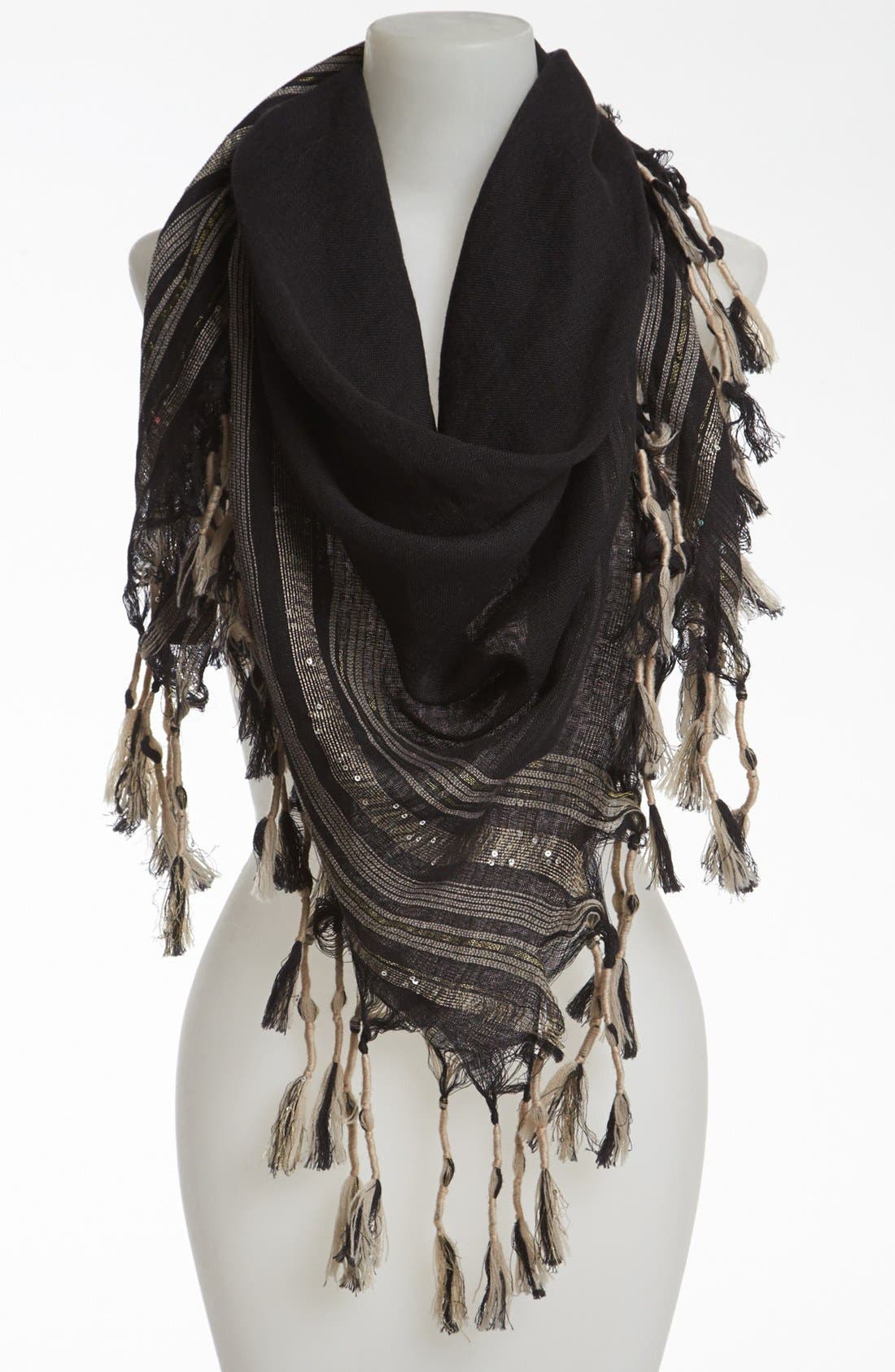 Vince Camuto Sequin Stripe Scarf Nordstrom