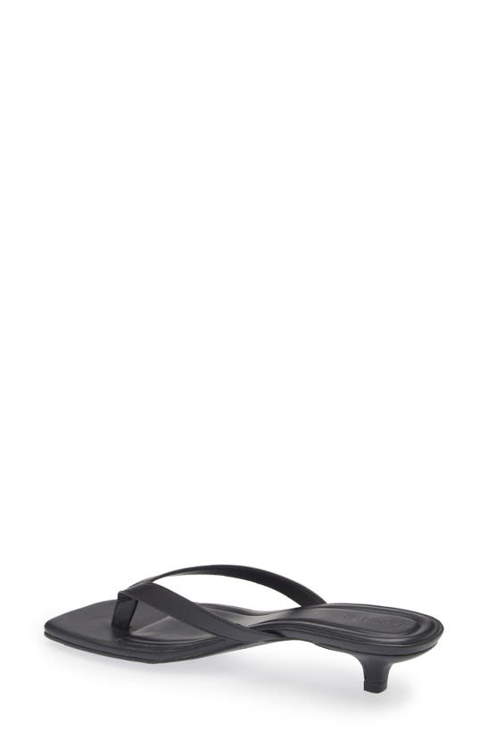 Shop Open Edit Tori Kitten Heel Sandal In Black