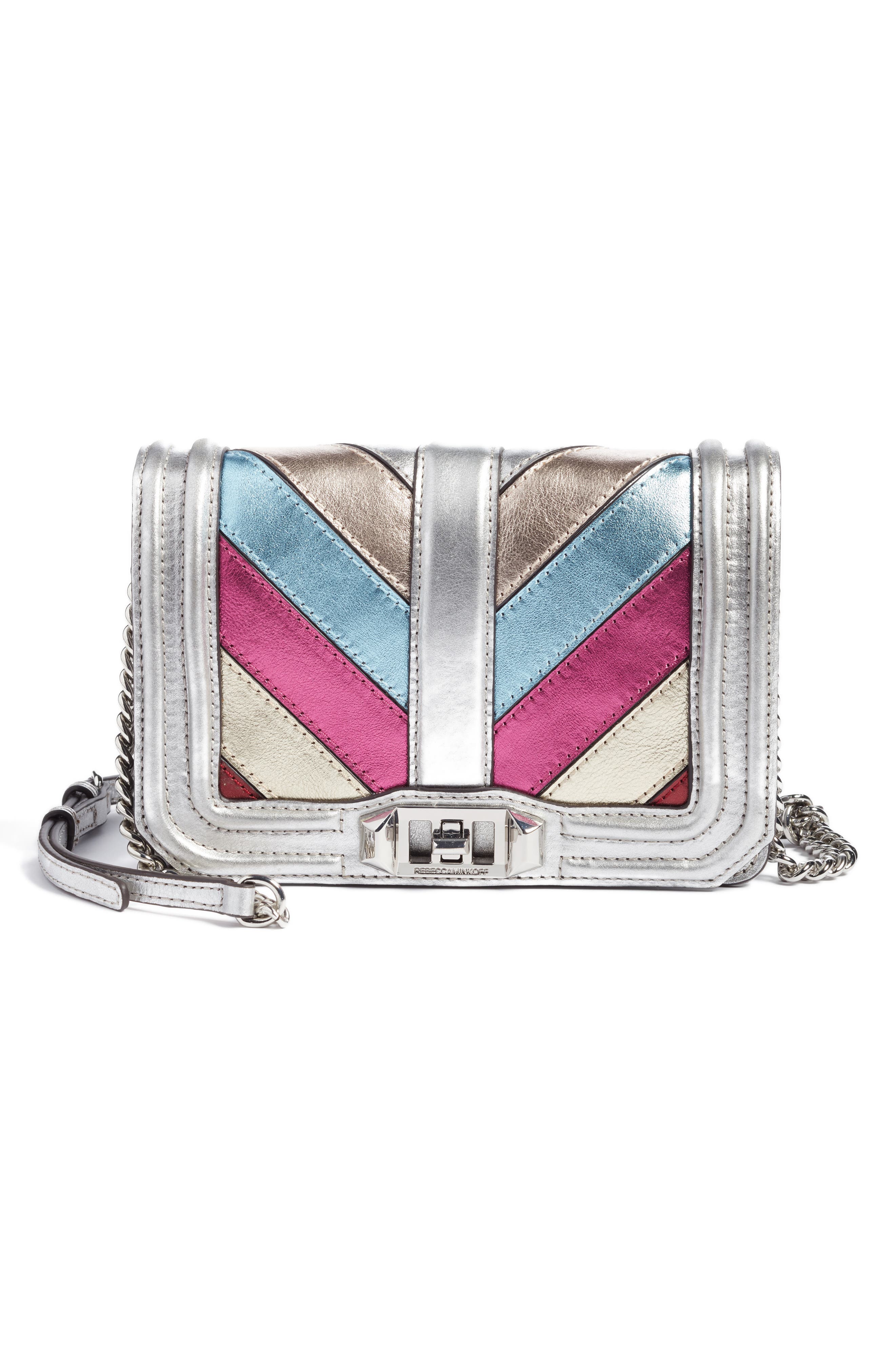 Rebecca Minkoff Small Love Patchwork Leather Crossbody Bag Nordstrom