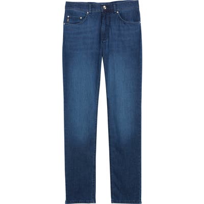 Brax Cooper Pure Straight Leg Jeans, Blue