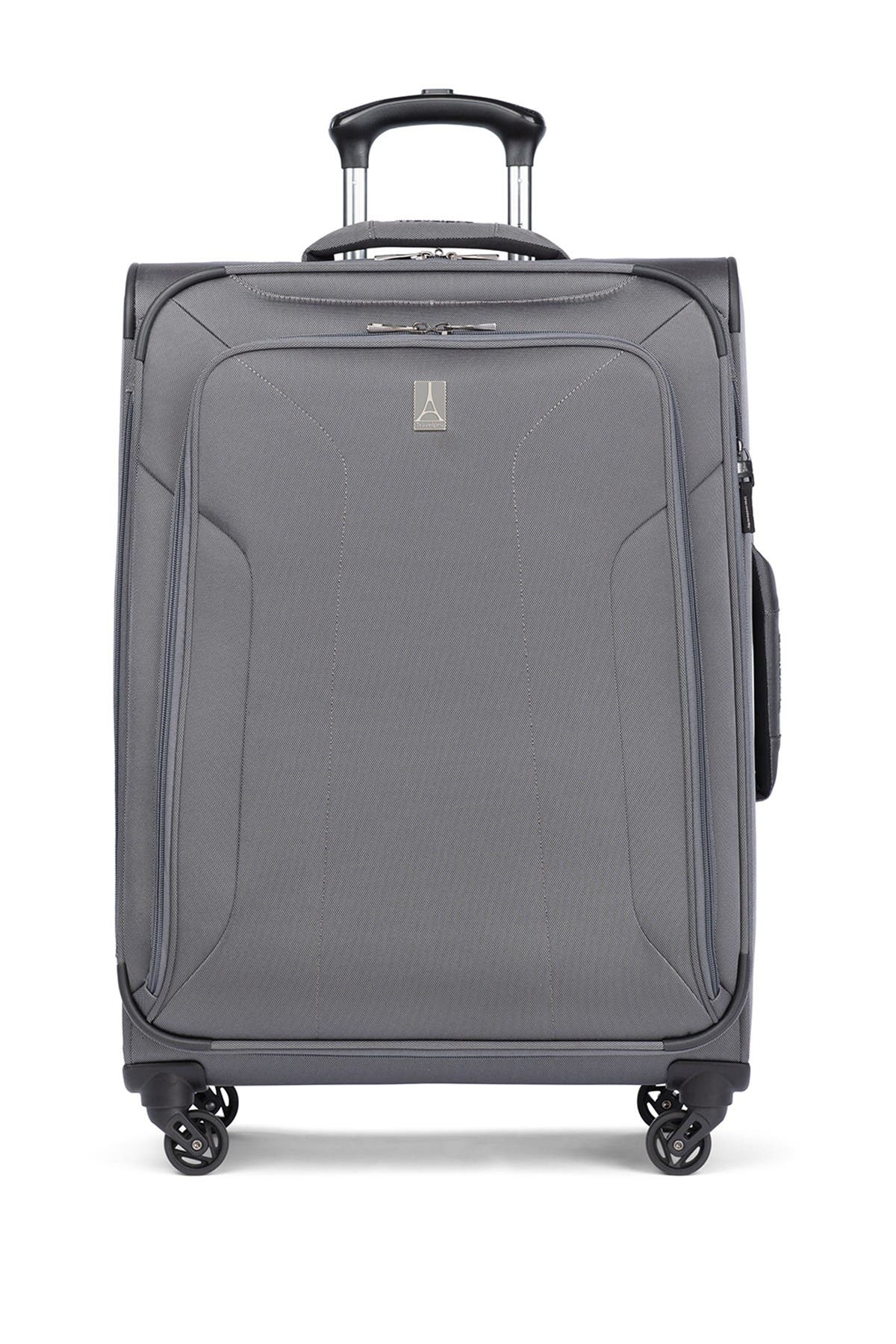 Travelpro Pilot Air&trade; Elite 25" Expandable Medium Checked Spinner Luggage In Silver
