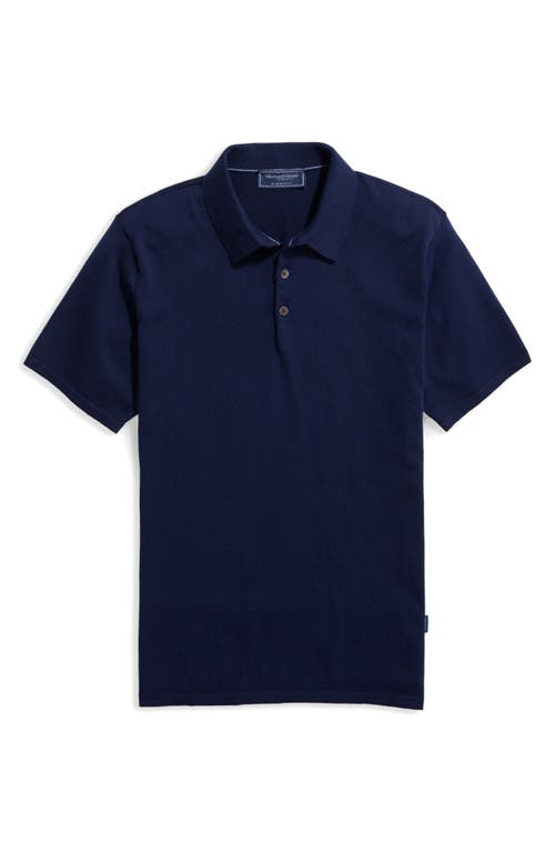 vineyard vines Sea Island Cotton Polo Shirt in Vineyard Navy at Nordstrom, Size X-Small