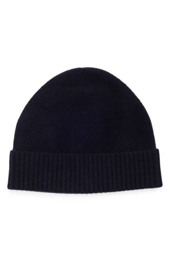 Vince Boiled Cashmere Cuff Beanie In Coastal