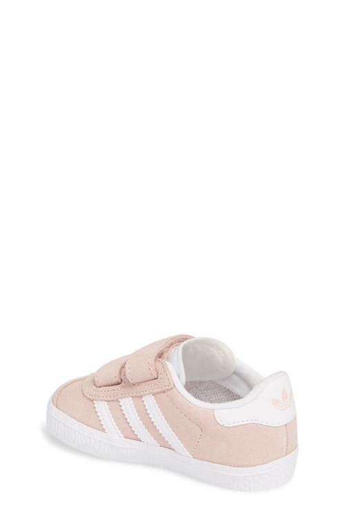 Shop Adidas Originals Adidas Gazelle Sneaker In Icey Pink/white/white