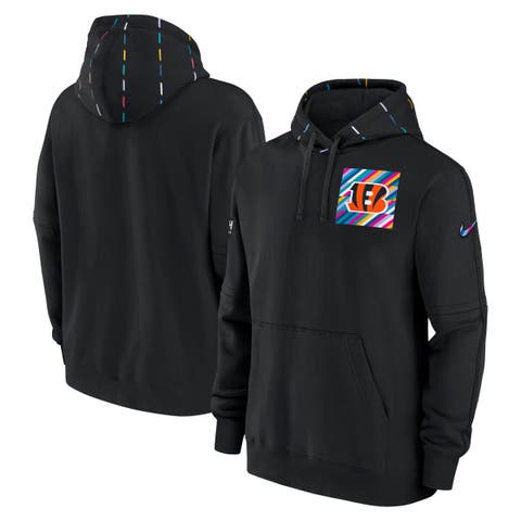 Men's Nike Brown Cincinnati Bengals 2023 Salute to Service Club Pullover Hoodie Size: Extra Large