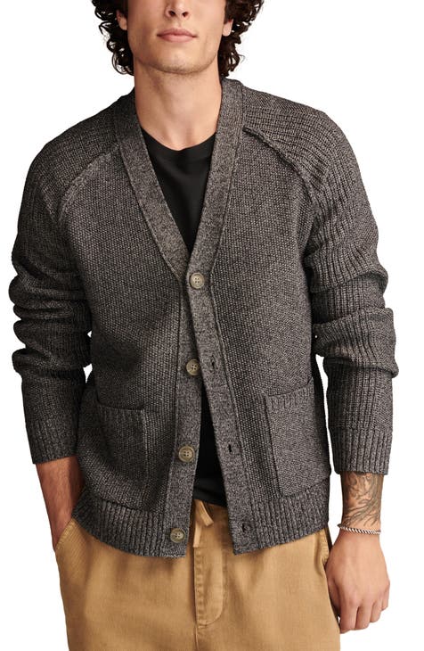 Lucky Brand Button Up Wool Blend Cardigan Sz buy S