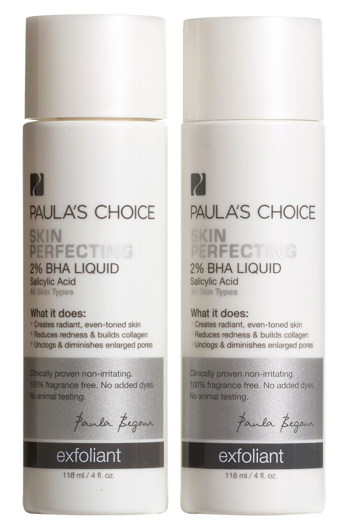 Paula's Choice Skin Perfecting 2 BHA Liquid Duo (56 Value) Nordstrom