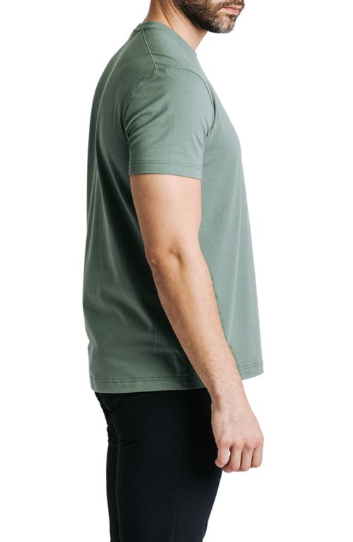 Shop Western Rise Cotton Blend Jersey T-shirt In Elm