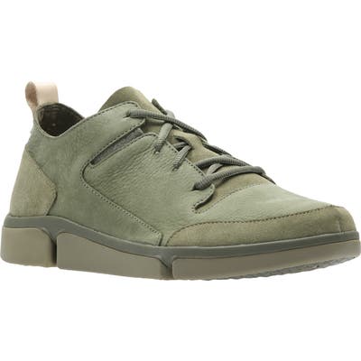 Clarks Triverve Lace Up Sneaker, Green
