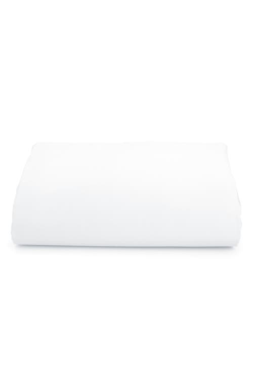Ralph Lauren Organic Sateen 624 Thread Count Fitted Sheet in Studio White at Nordstrom