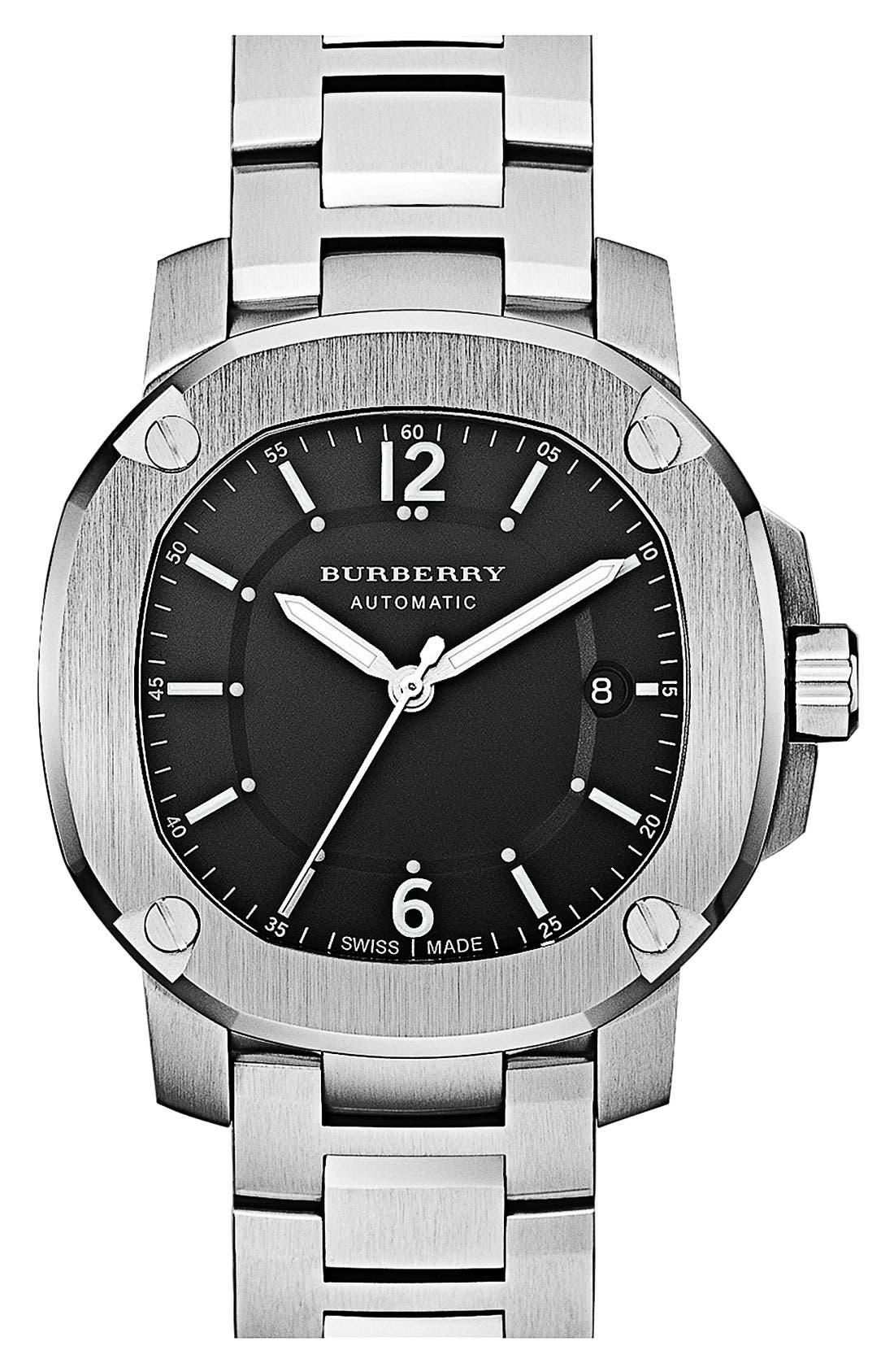 Burberry The Britain Automatic Bracelet Watch Nordstrom