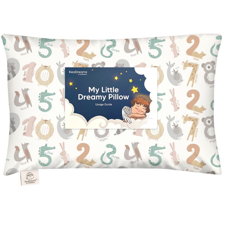 Shop Keababies Toddler Pillow With Pillowcase In Wild Count