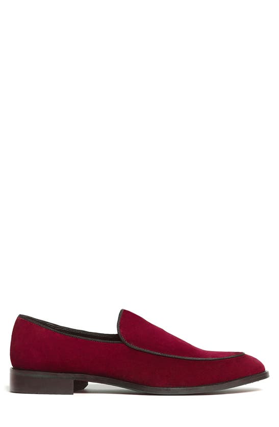 Anthony Veer Men's Craige Suede Slip-on Loafers In Red