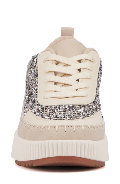 New York And Company Twyla Sneaker In Beige