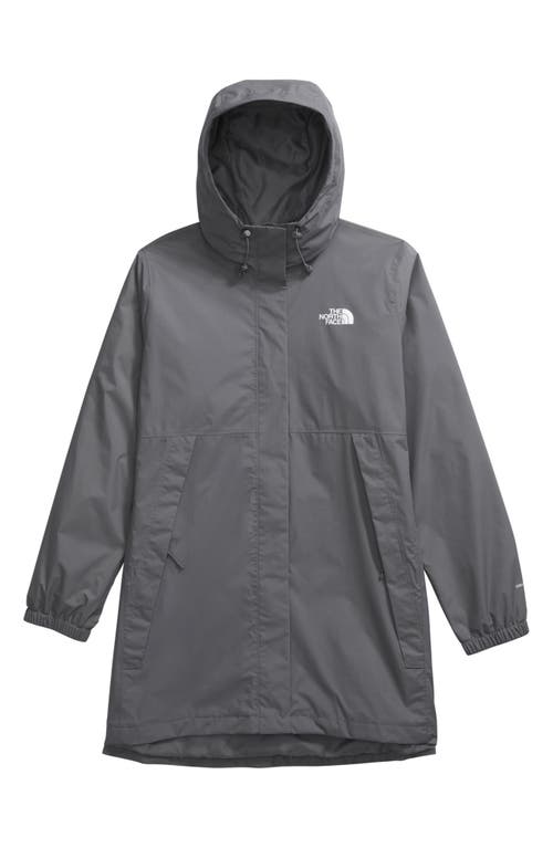 Shop The North Face Antora Waterproof Jacket In Smoked Pearl