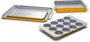 CARAWAY Nontoxic Ceramic 5-Piece Bakeware Set