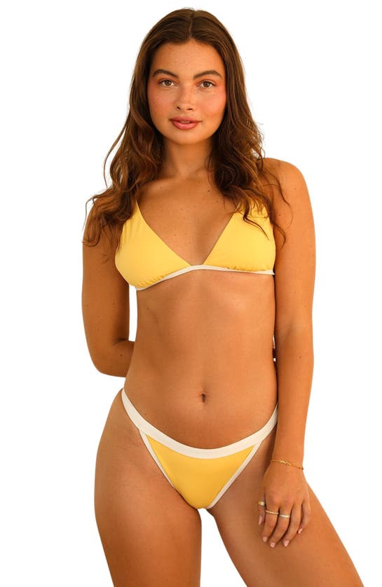 Shop Dippin Daisys Playa Top In Mellow Yellow