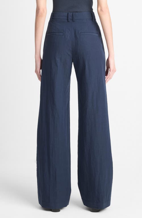 Shop Vince Wide Leg Pants In Light Coastal