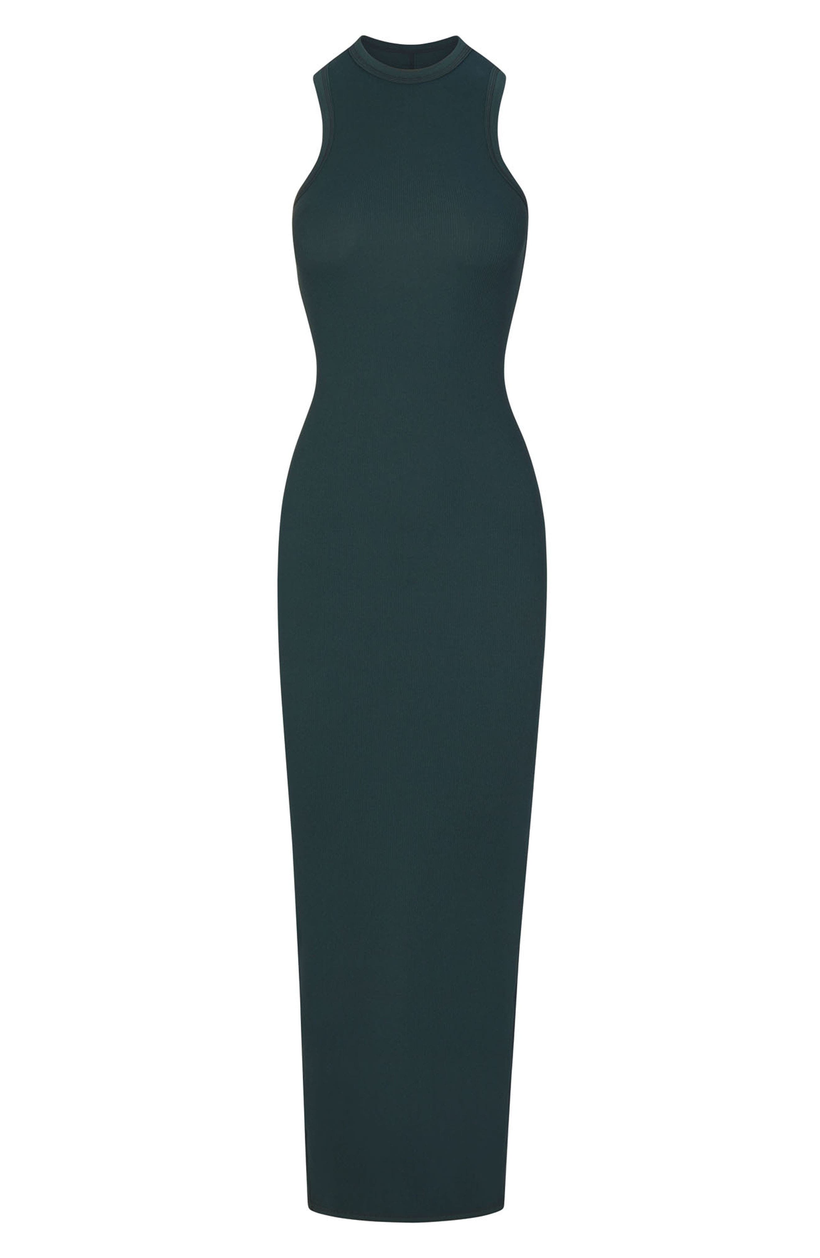 green emerald velvet dress Few Moda | Soft Lounge Slip Dress