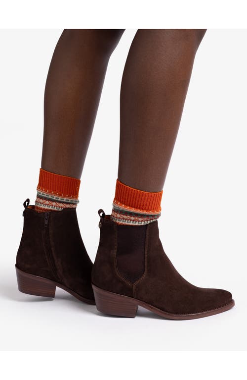 Penelope Chilvers Rove Chelsea Boot In Bitter Chocolate