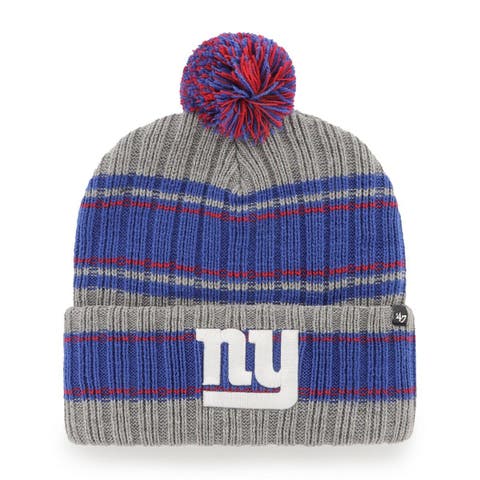 Women's WEAR by Erin Andrews Red New York Giants Ombre Pom Knit Hat and  Scarf Set