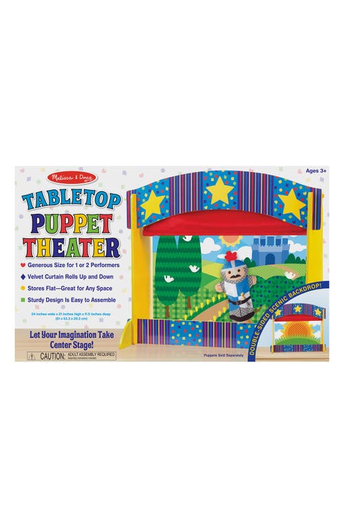 Melissa & Doug Tabletop Puppet Theater in Multi at Nordstrom