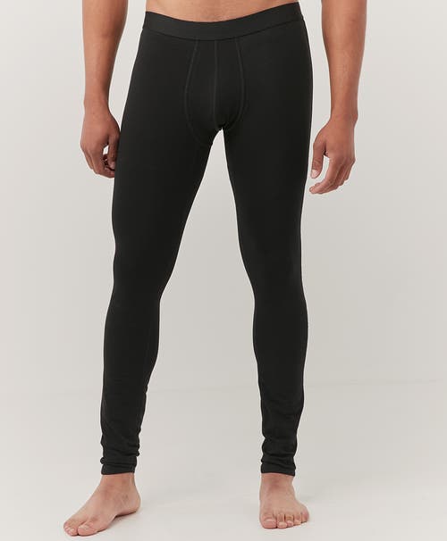 Shop Pact Organic Layering Long John In Black