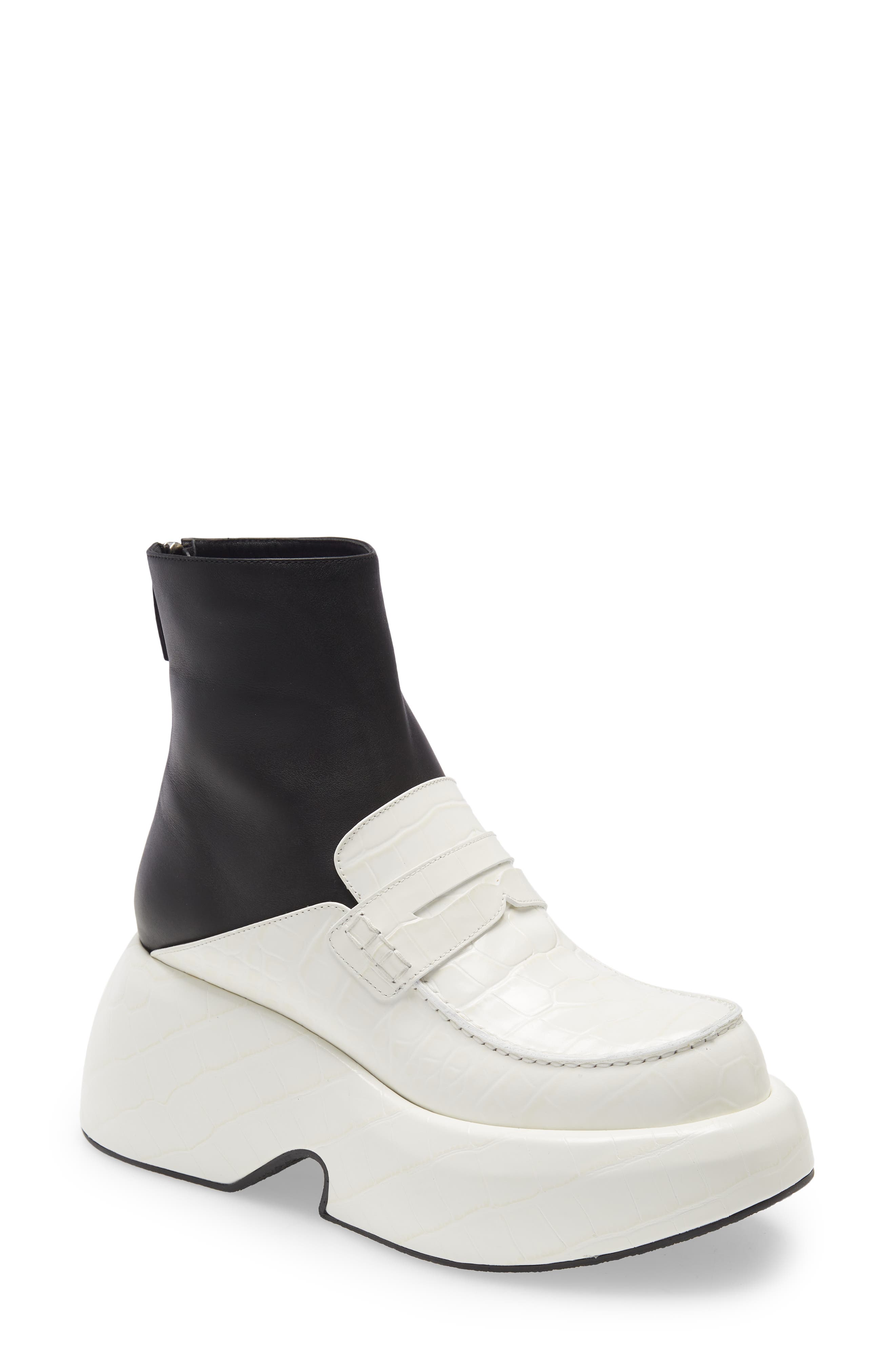 wedge loafer sneakers