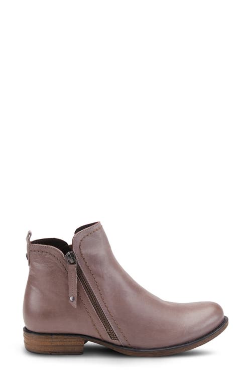 Shop Spring Step Oziel Bootie In Taupe Leather