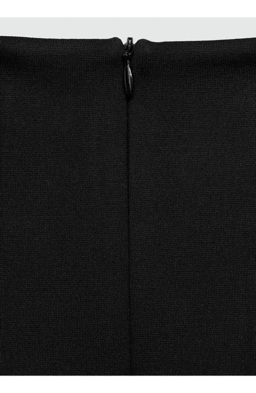 Mango Sleeveless Jumpsuit In Black
