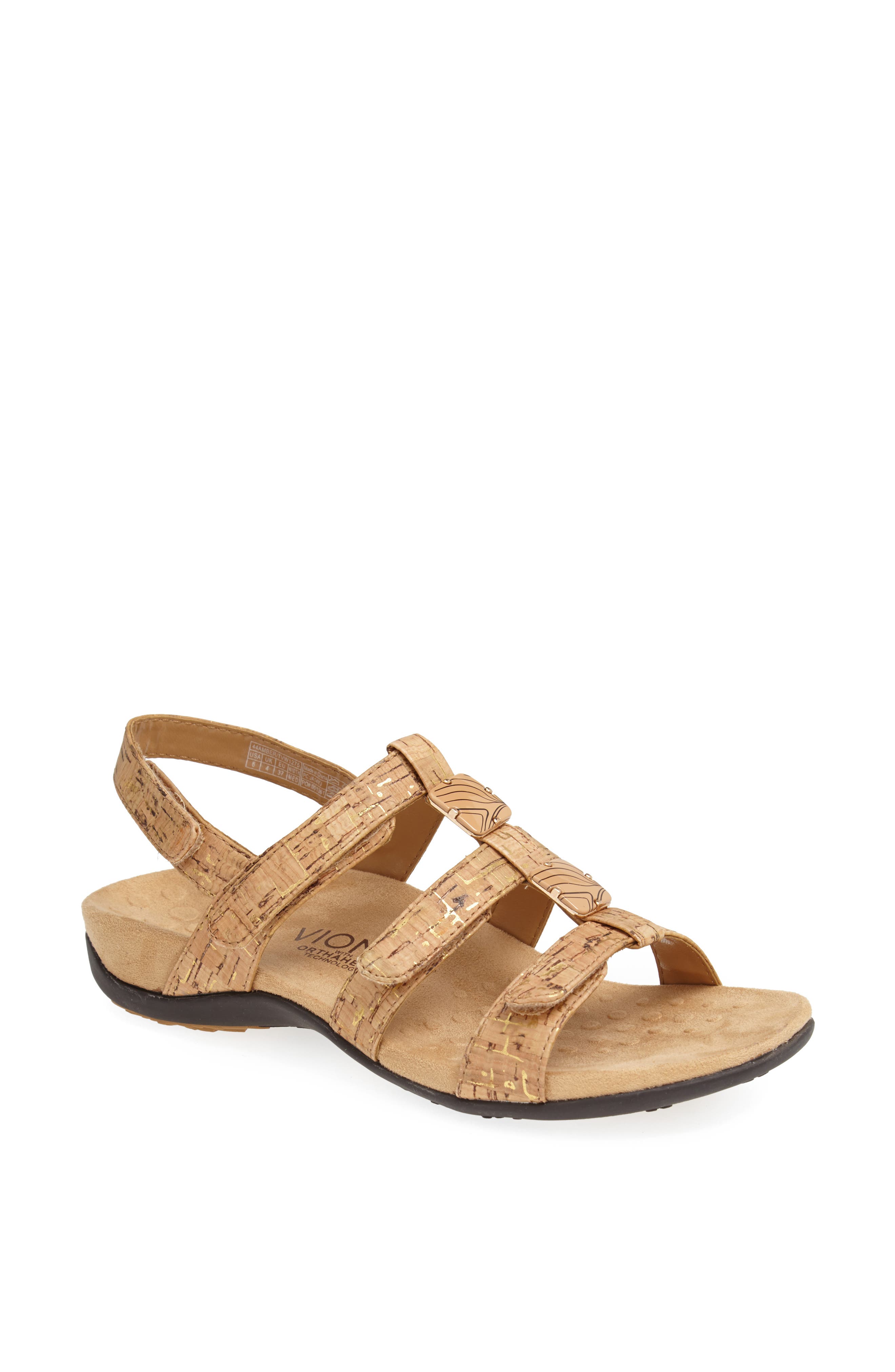 Vionic 'Amber With Orthaheel® Technology' Adjustable Sandal | Nordstrom