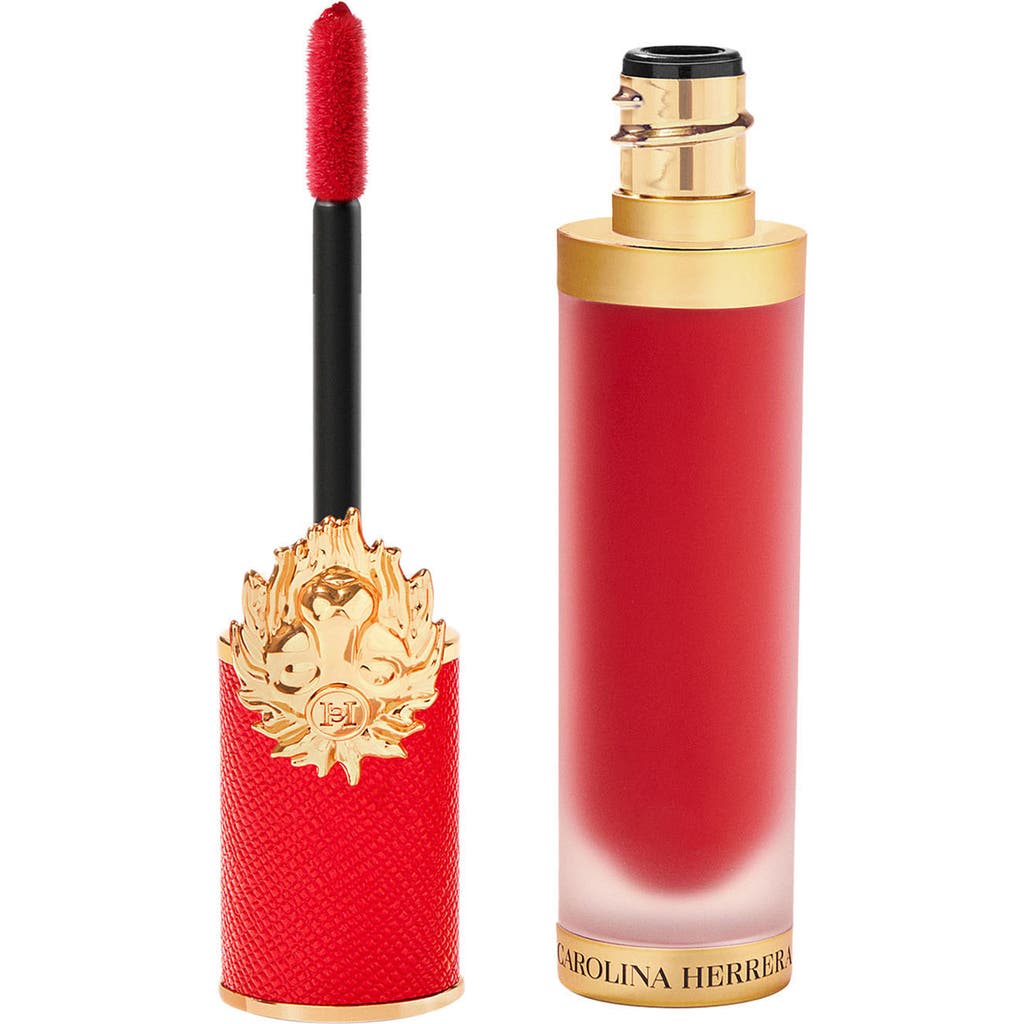 Carolina Herrera Good Girl Velvet Matte Liquid Lipstick In 310 Carolina Red