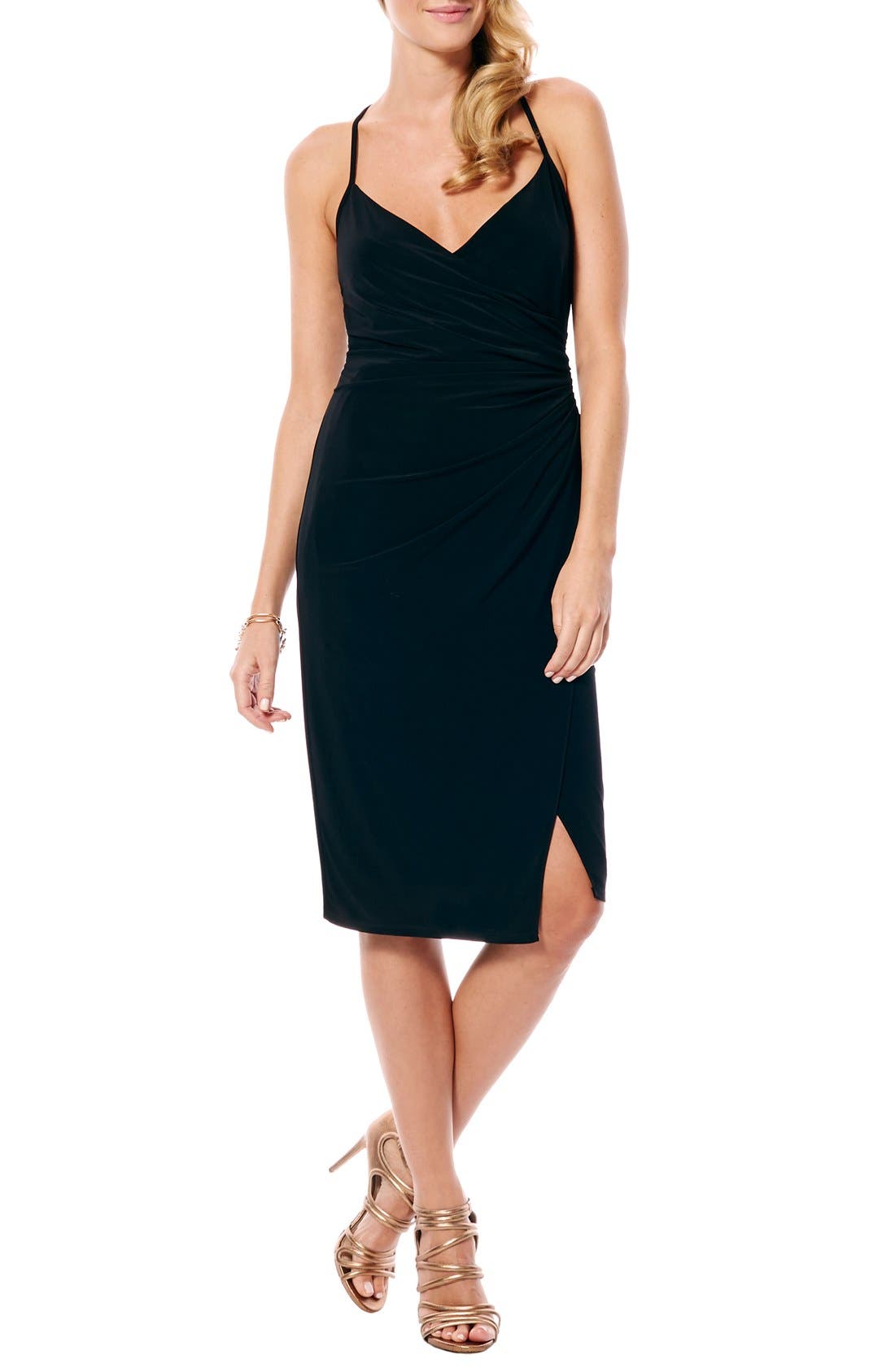 Laundry by Shelli Segal TBack Jersey Midi Dress Nordstrom