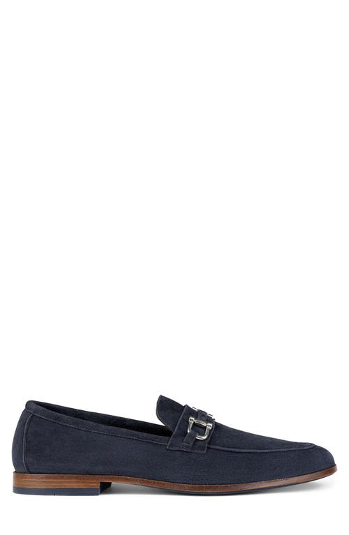 Shop Donald Pliner Slade Loafer In Navy