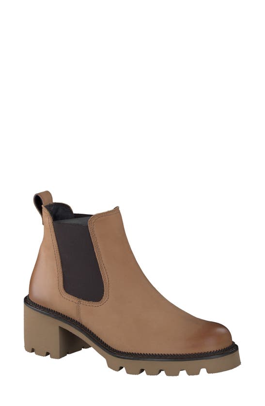 Paul Green Shasta Chelsea Boot In Sahara Old Nubuck