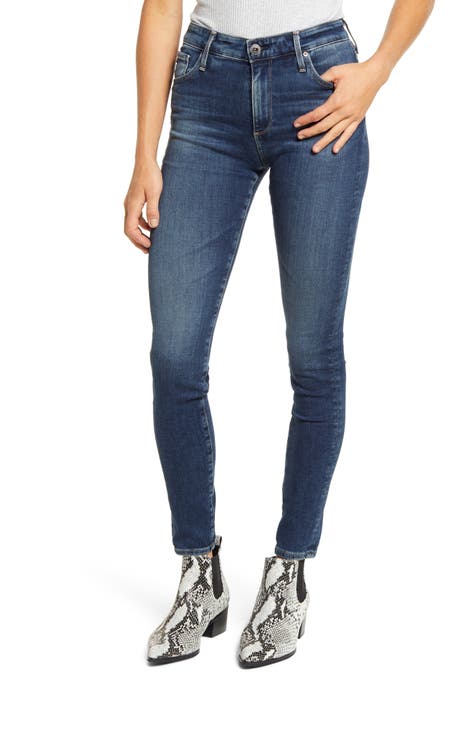 The Farrah High Waist Skinny Jeans (Submerged)