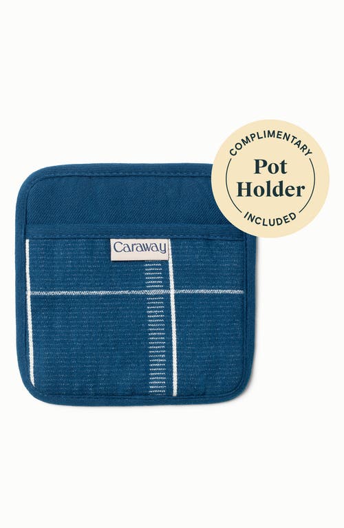 Caraway Whistling Tea Kettle In Navy