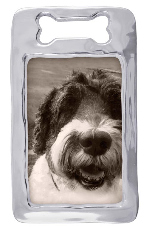 Mariposa Open Dog Bone Picture Frame in Silver at Nordstrom