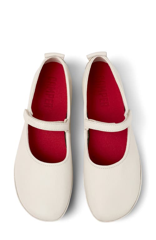 Camper Right Nina Ballerinas In White Natural