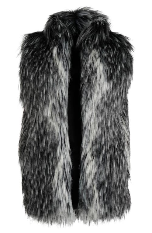 Donna Salyers Fabulous-furs Donna Salyers Fabulous Furs Limited Edition Faux Fur Vest In Smokey Fox