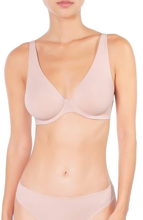 Huit Forever Skin Underwire Triangle Bra In Blush