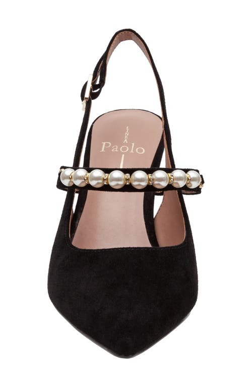 Linea Paolo Yemina Slingback Pump In Black