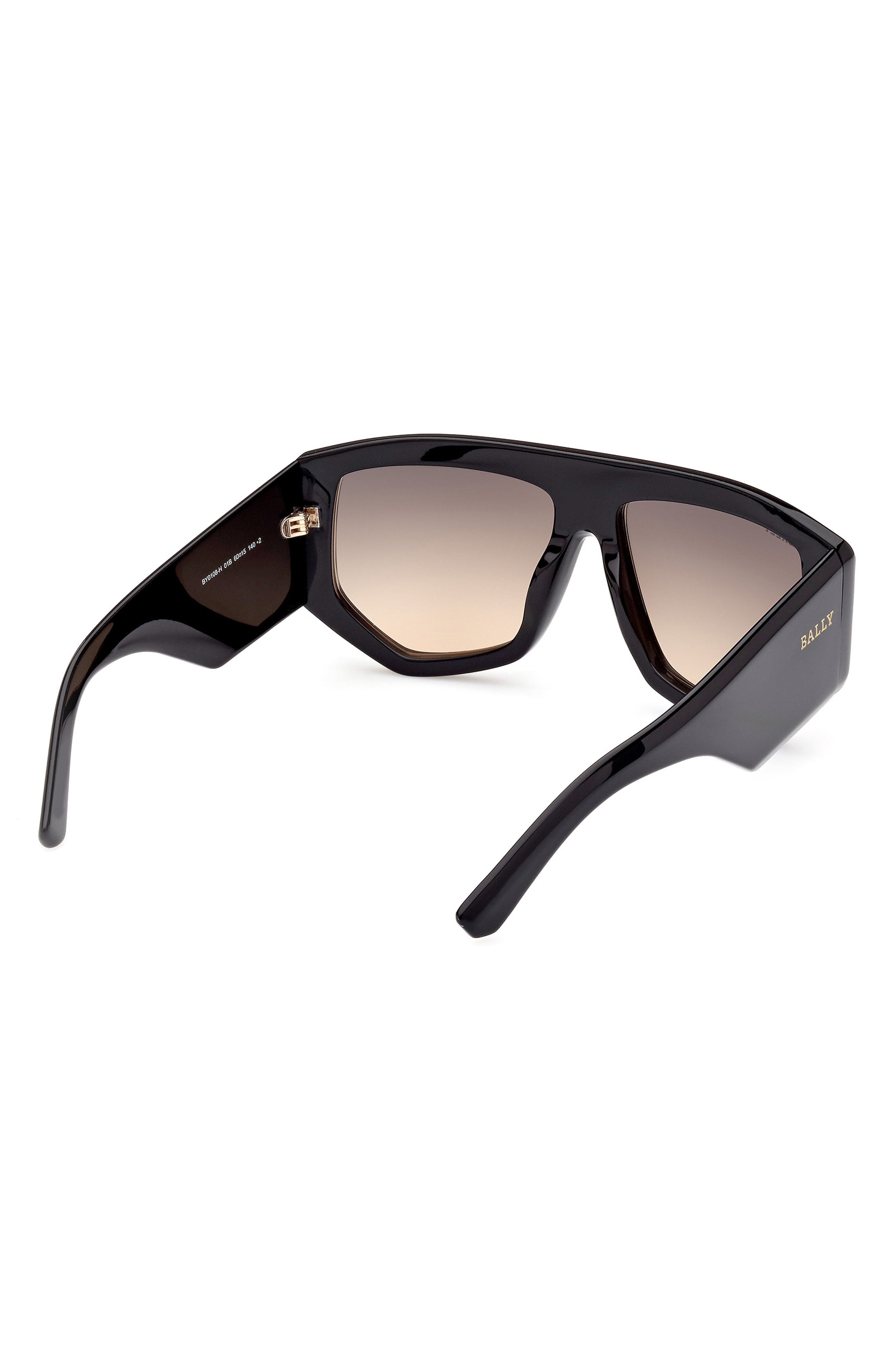 Bally Designer Black Gradient Women\'s Sunglasses with Case Bally Black Women Sunglasses – SHOP TRNSFRM main image 4